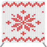 Lofaris Delicate Red Textile Flower Christmas Backdrop Cover